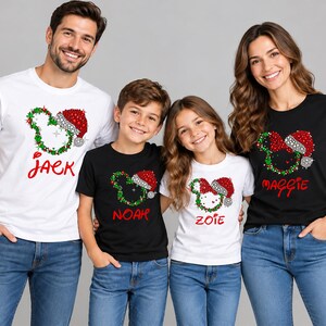 Disney Christmas Family Shirt, Xmas Vacation, Custom Group Shirts