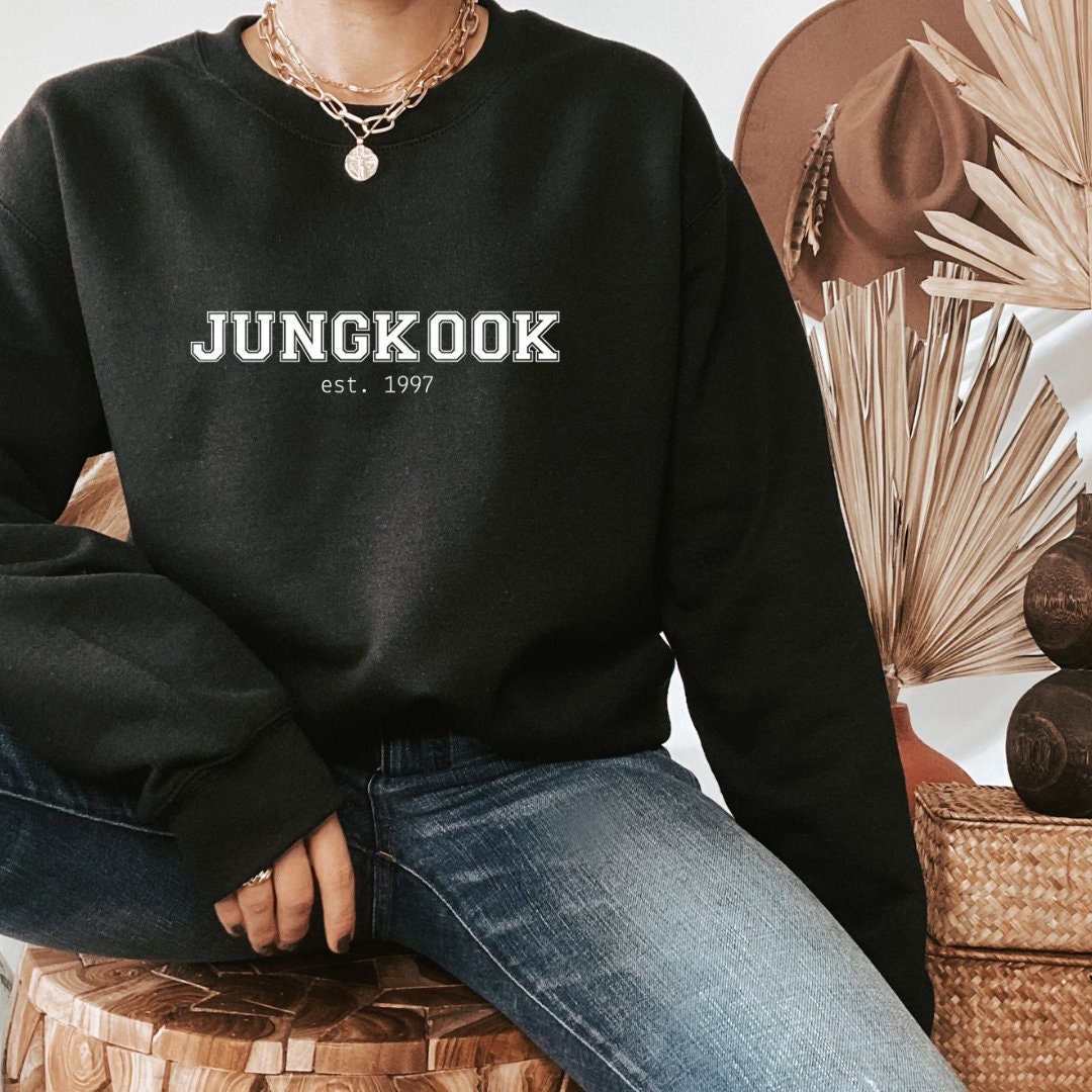 Discover Sudadera Jeon Jungkook BTS 1997 Dreamers Vintage Unisex