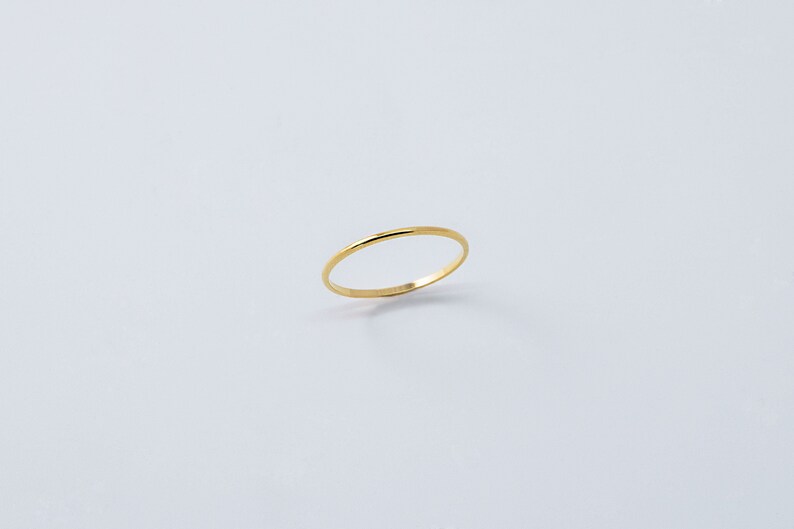 Thin ring collection RB20-01 Ring sets Stackable rings, Nickel free Dainty rings Handmade jewelry Brass