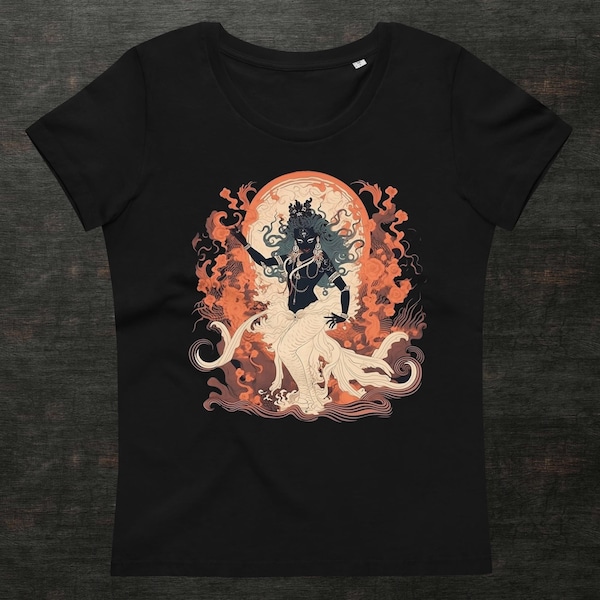 Nihonga Kali T-shirt écologique ajusté pour femme