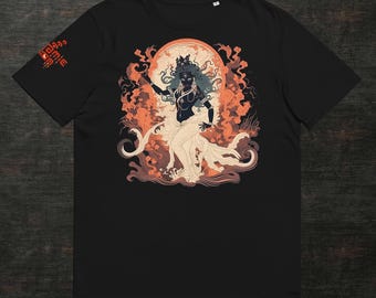 Nihonga Kali uniseks T-shirt van biologisch katoen