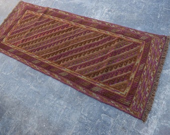 Beautiful Vintage Afghan Tribal Best Mishwani Runner Rug Size: 2/'1 x 9/'1 Ft Wholesale Prices Geometric Runner 100/% wool Natural colors