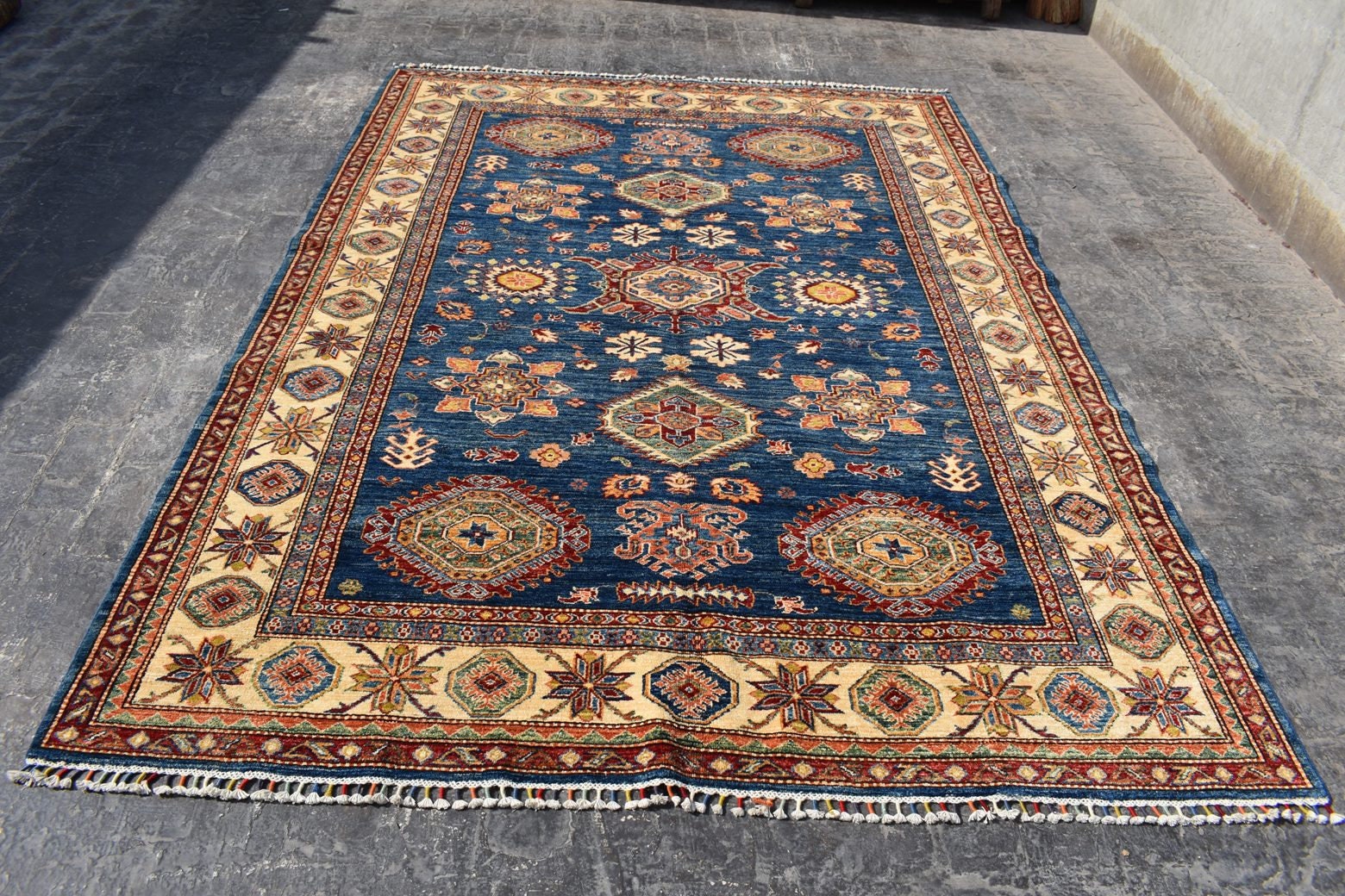 6'10 x 9'6 ft halb antike handgemachte | Etsy