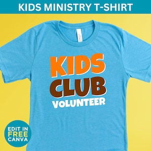 Kids Ministry T-Shirt, Children&#39;s Ministry Shirt, Children&#39;s Ministry Shirt, Kids Ministry Shirt, Kids Volunteer, Ministry Resources, VBS
