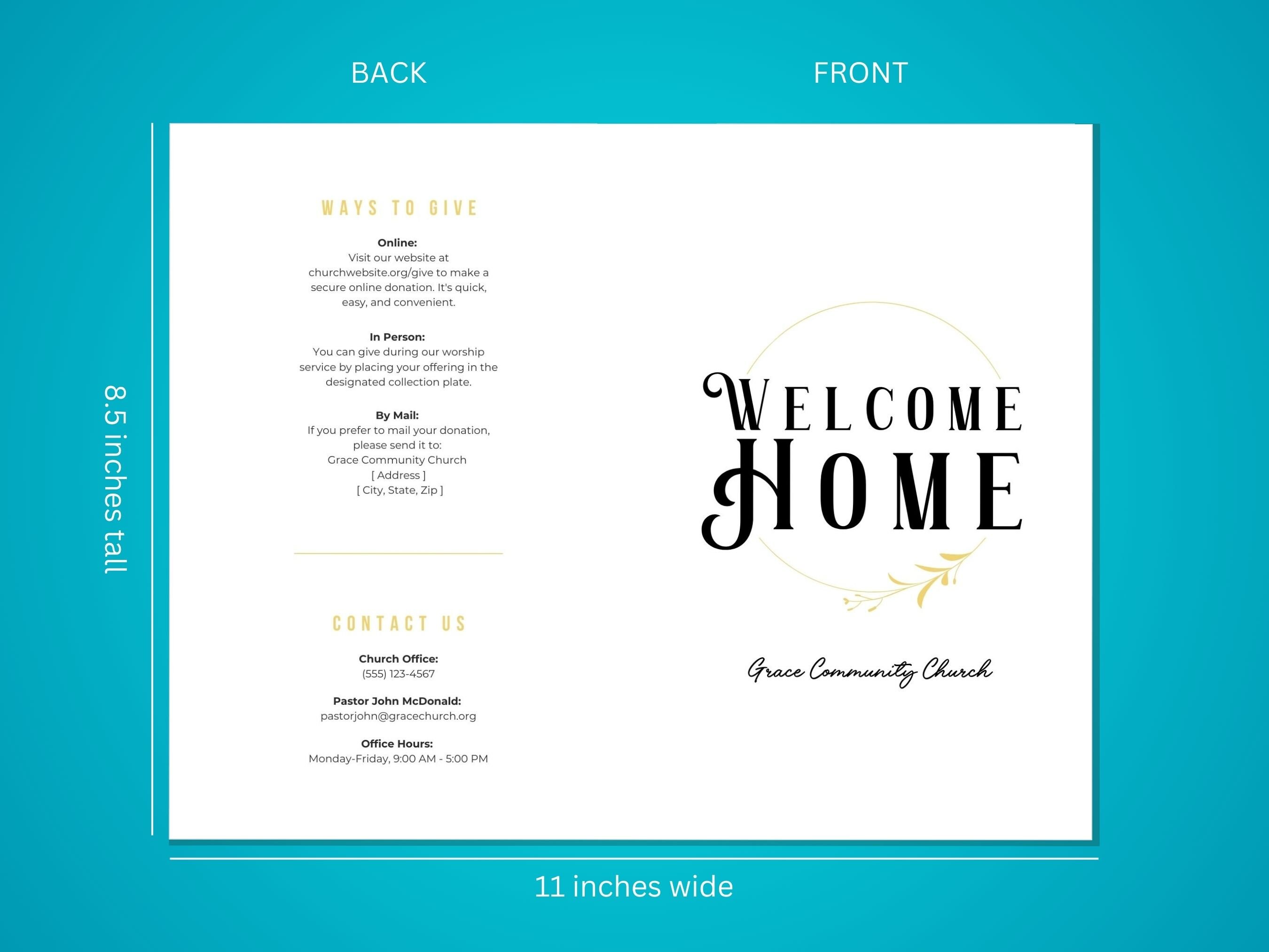 Sunday Program Bulletin Church Bulletin, Bulletin, Church Program, Simple Bulletin, Sunday ...