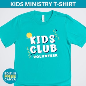 Kids Ministry T-Shirt, Children&#39;s Ministry Shirt, Children&#39;s Ministry Shirt, Kids Ministry Shirt, Kids Volunteer, Ministry Resources, VBS