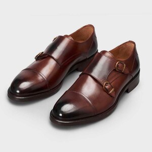 digital project personal elegant monk strap shoes men patterns shoe last size 49 image 8