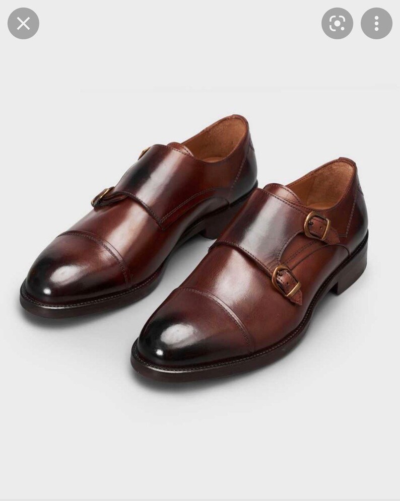 digital project personal elegant monk strap shoes men patterns shoe last size 49 image 8