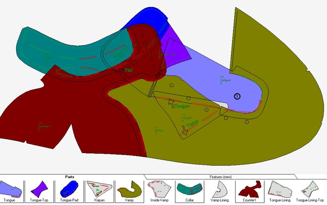Digital PDF DXF Pattern Tracking Hiking High Top Boots All Sizes - Etsy