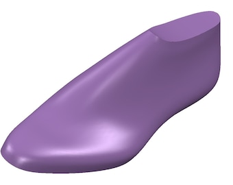 digital 3d models range elegant men shoe last  (6 sizes) derby oxford loafer