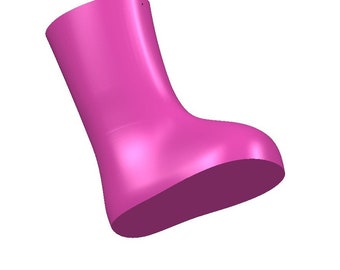 digital 3d model  doll  shoe last , sneakers, slippers, boots