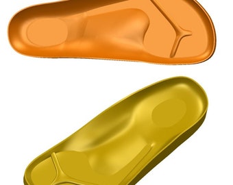 digital 3d insole ergonomic orthotic sole model