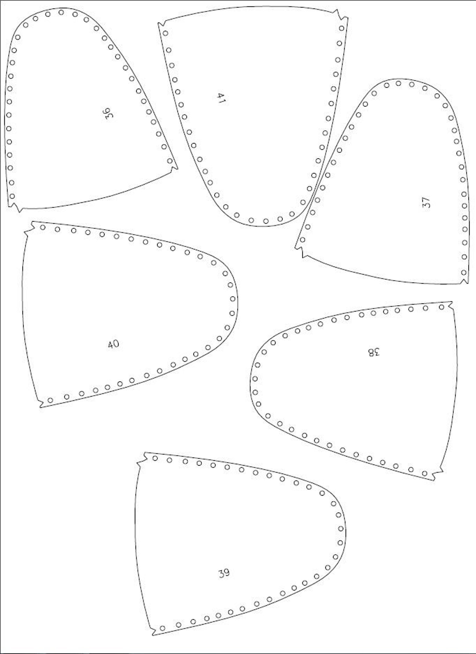 Digital 2d Pattern PDF Deck Shoes Topsider Women Moccasins All - Etsy