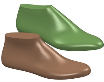Cyfrowy model 3D Męskie klasyczne buty Last Sznurowane buty Komfort i elegancki styl Derby Oxford