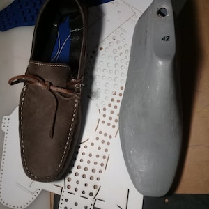 digital project  driving  handmade moccasins  patterns shoe last 3d sole size 42
