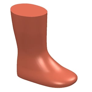 digital 3d model  doll  shoe last  shoes, sneakers, slippers, boots