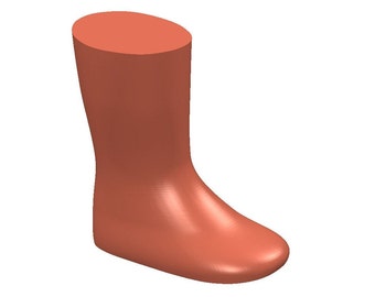 digital 3d model  doll  shoe last  shoes, sneakers, slippers, boots