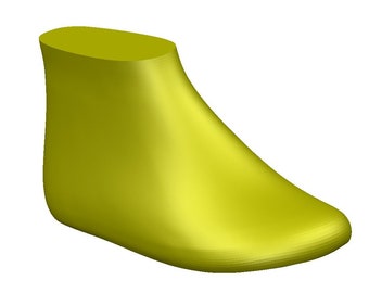 Modèles numériques 3D enfants bébé forme de chaussure confortable, tailles 5, 6 (États-Unis) chaussures, baskets, chaussons, bottes