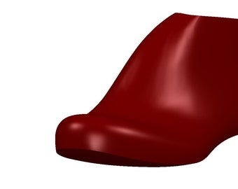 Modèle numérique 3D pour hommes, dernières bottes