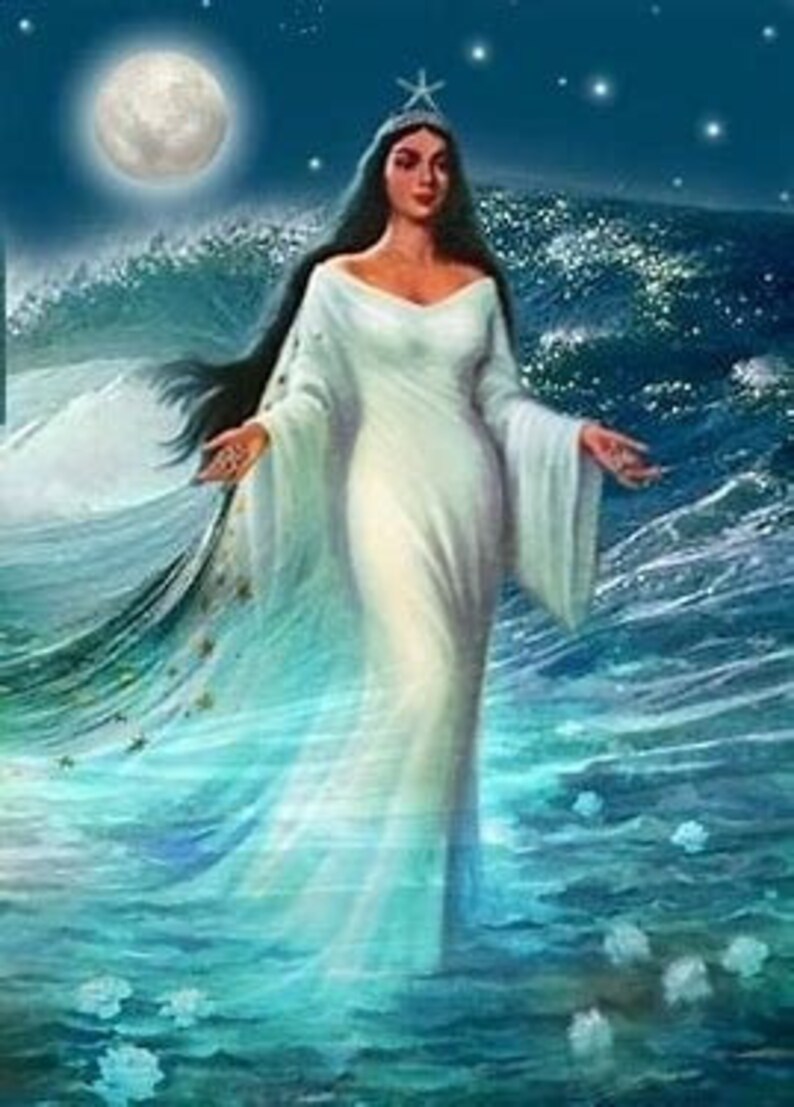 Yemaya Feast Day / Renewal / Fertility / Peaceful Home / Love Etsy