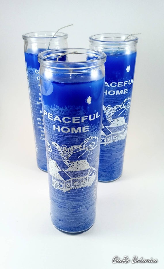 Peaceful Home Novena Candle Hoodoo Root Work Wicca Santeria | Etsy