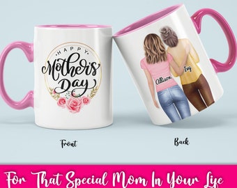Personalized Mothers Day Coffee Mug, Mothers Day Gift, Mothers Day Mug, Personalized Mug For Mom, Personalized Gift For Mom Color Mug