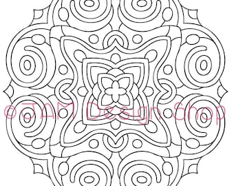 Mandala Coloring, Abstract Mandala, Coloring for Adults, Mandala Design, Coloring Mandala, Adult Coloring, Coloring for Women, Mandala Art