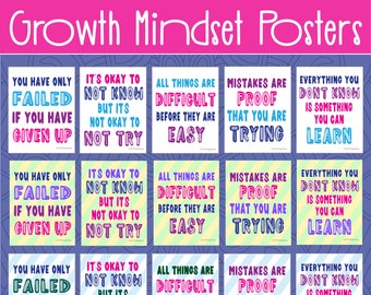 Growth Mindset Board Etsy