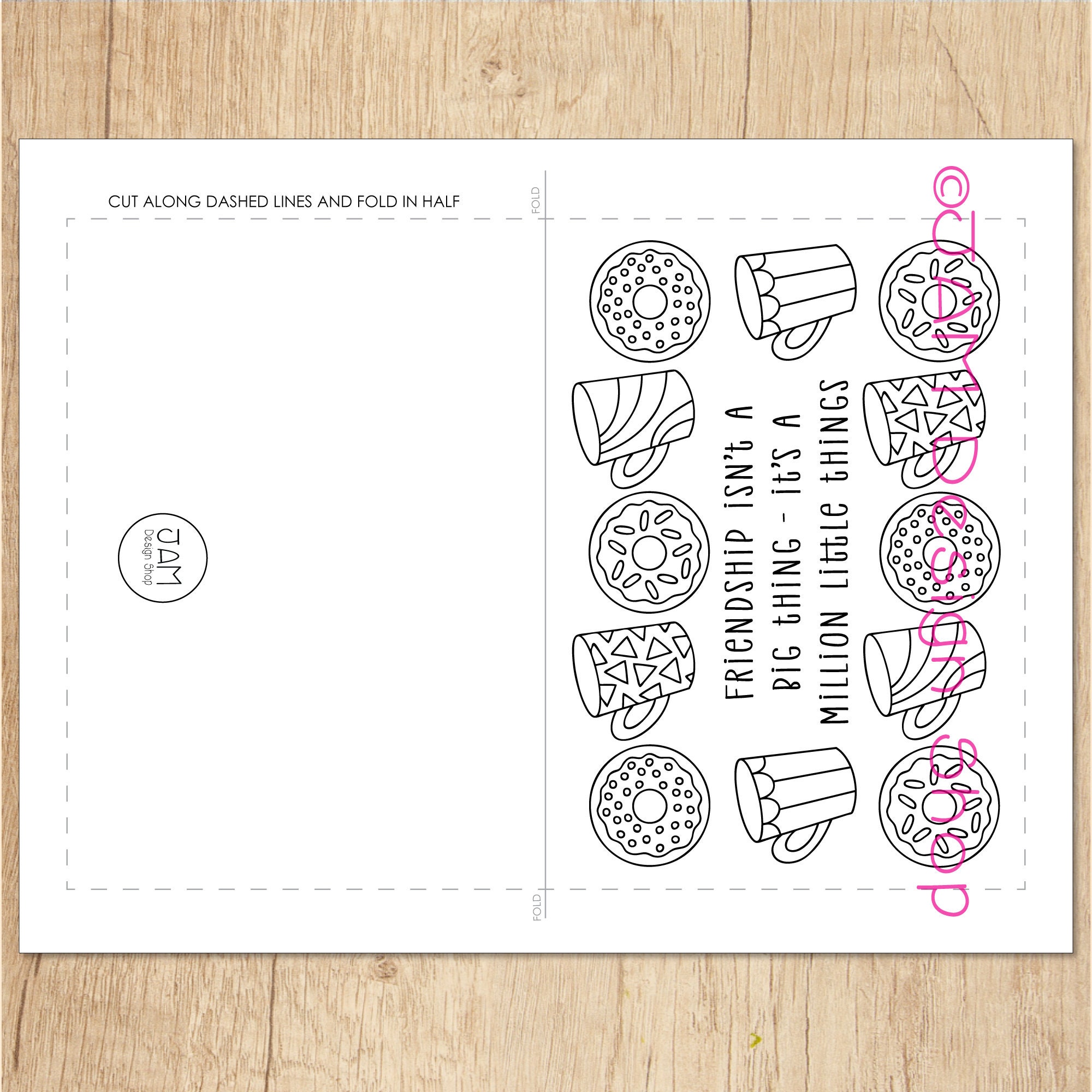 Friendship Cards, Best Friend Gift, Friendship Quotes, Coloring Cards ...