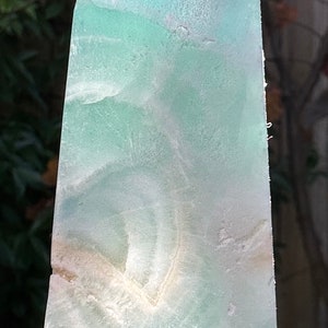 Caribbean Blue Calcite Tower