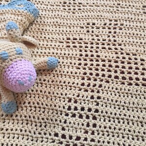 Giraffe lovey and blanket combo