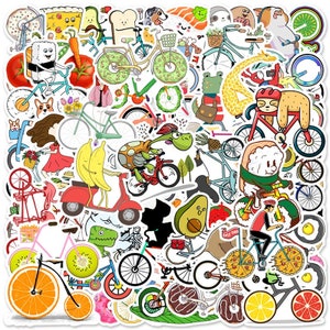 crazy stickers for bike