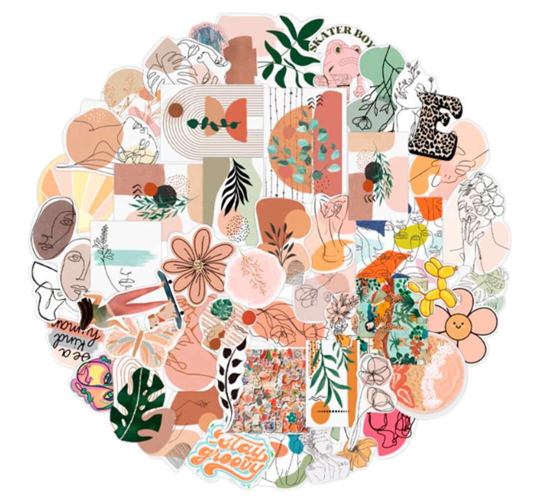 10/50pcs Vintage Style Sticker Pack Cute Stickers Vintage Etsy