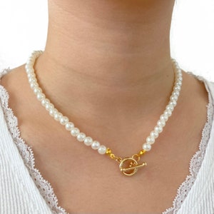 Pearl Star Necklace - Etsy