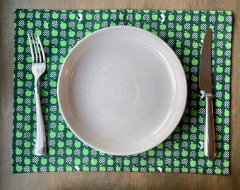 Handmade water resistant placemat - set of 2
