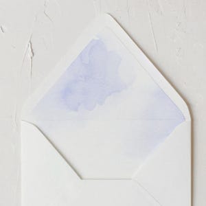 PRINTABLE | Purple Watercolor Envelope Liner Template, A1, A2, A6, A7 & A9, 0019AA