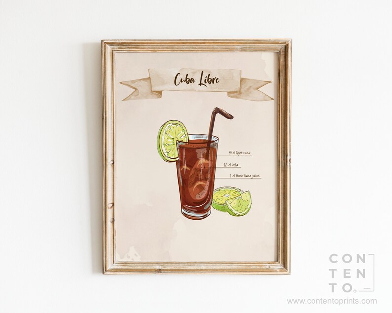 Introducing our Cuba Libre Cocktail Sign Template! Spice up your party with a true signature drink. This editable text template allows you to showcase this classic cocktail in style. With its refreshing blend of rum, cola, and a splash of lime.