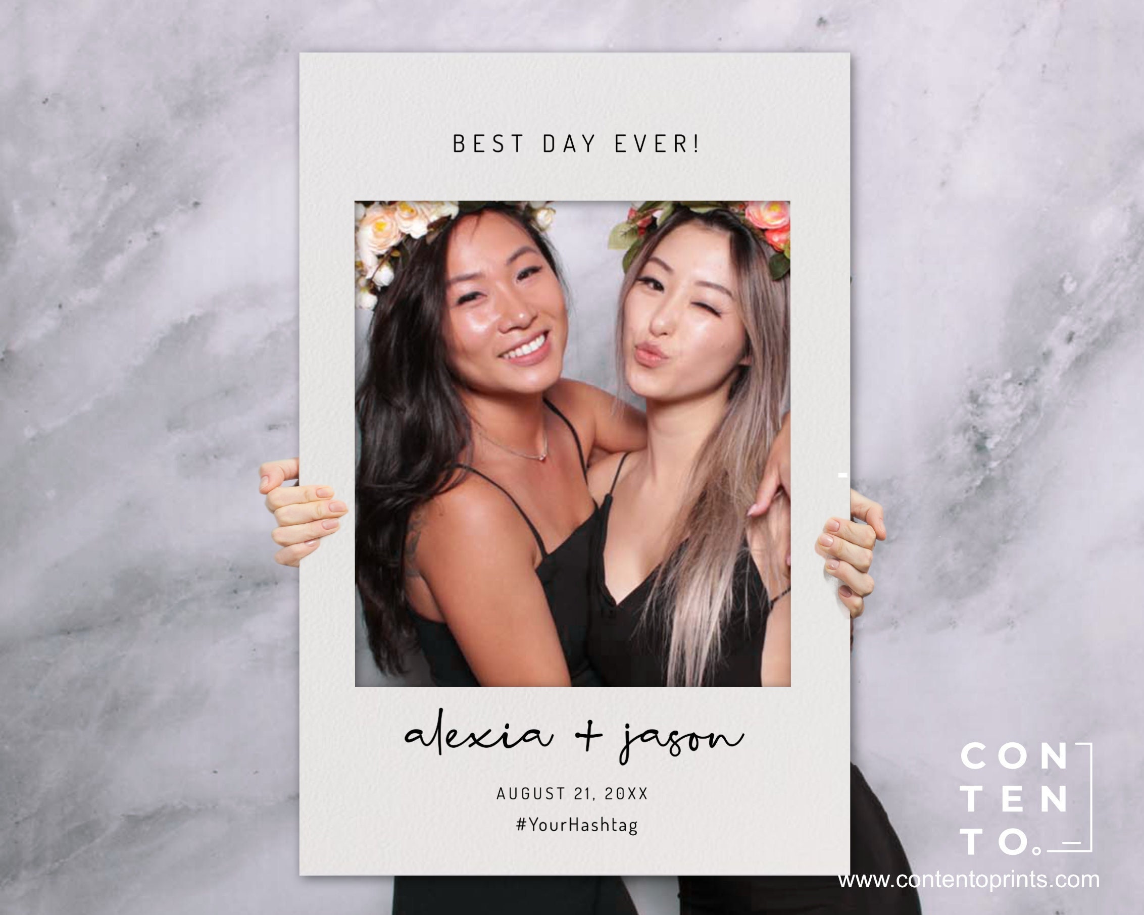 EDITABLE Minimalist Photo Booth Frame Template, 0001AA Etsy EDITABLE Minimalist Photo Booth Frame Template, 0001AA Etsy