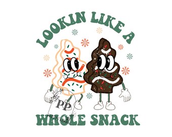 Little Debbie Christmas Tree Cakes PNG | Retro Christmas Tree PNG | Looking Like  A Snack Sublimation Design