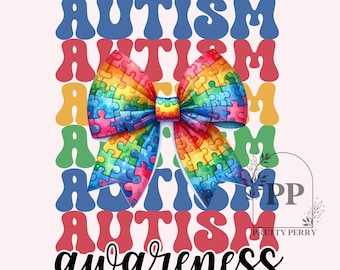Coqueta de concienciación sobre el autismo PNG, lazo de autismo moderno PNG, mamá con autismo PNG, diseño digital de ropa azul para autismo, diseño de rompecabezas para autismo