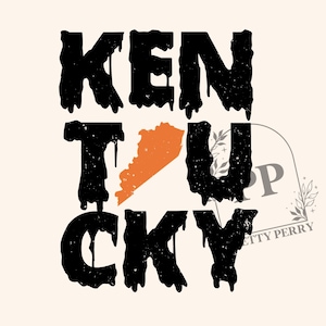 Halloween Creepy Kentucky Sublimation PNG