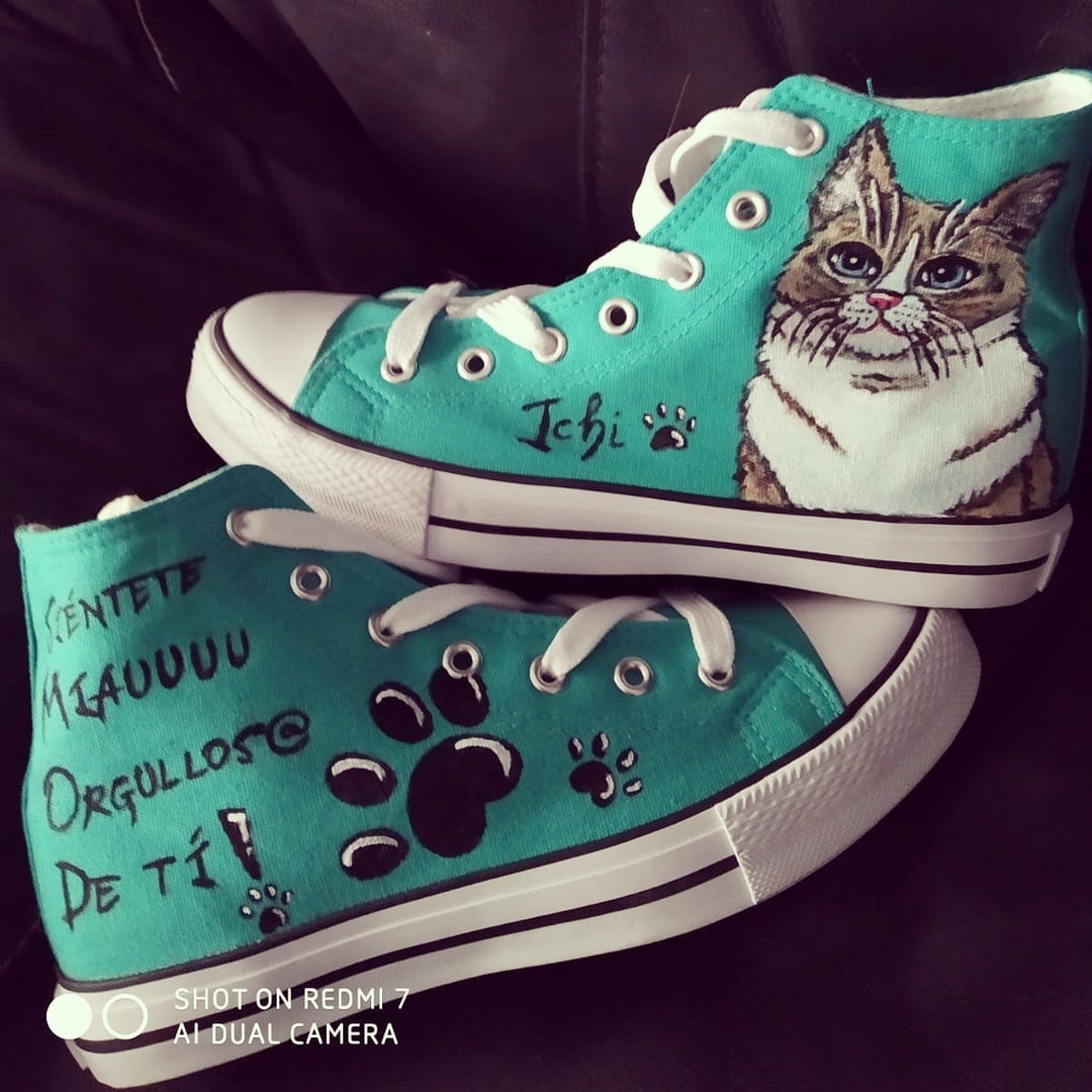 Empowered Cat Shoe Model 1 Etsy