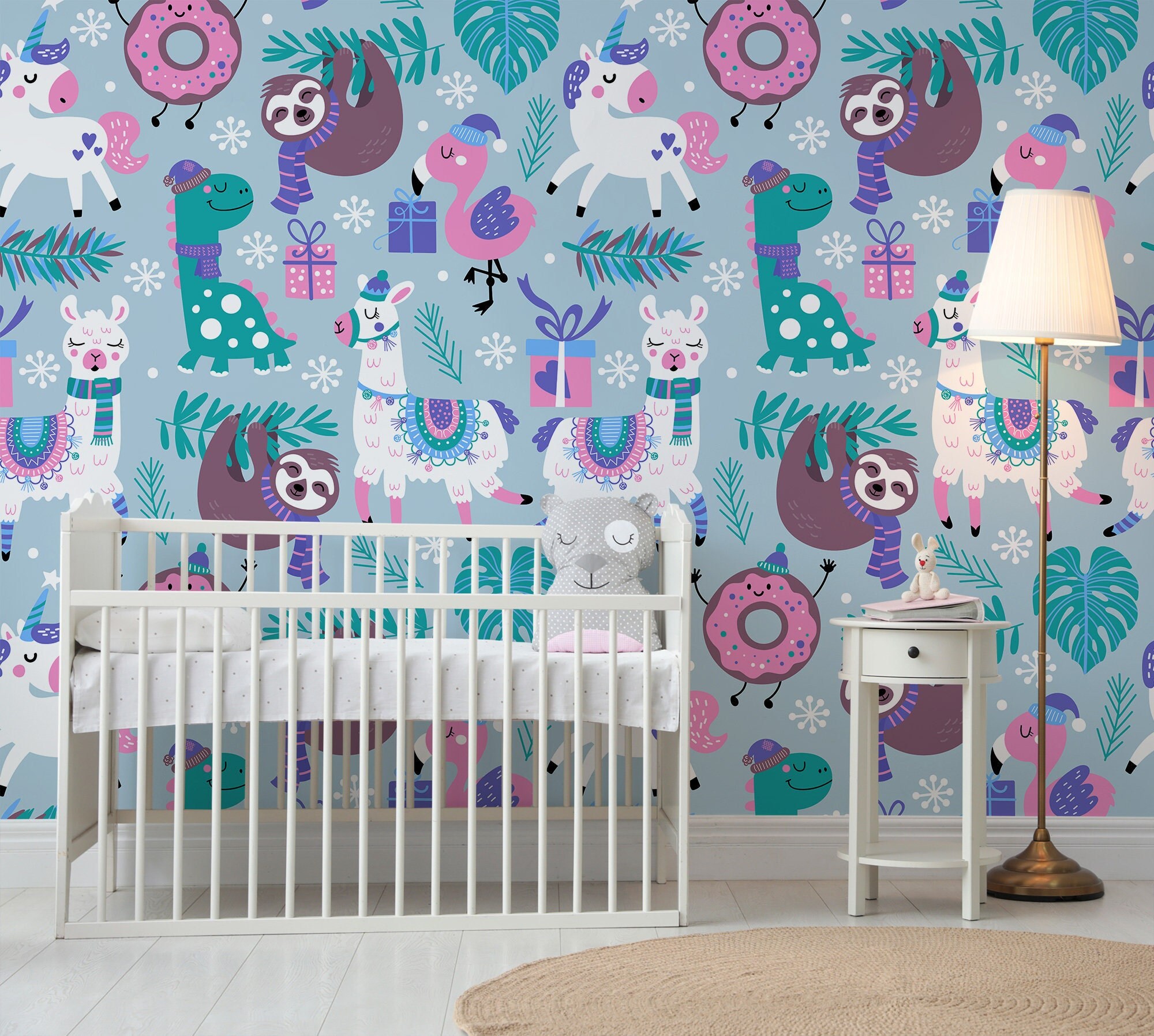 Wall Décor Home & Living Peel and Stick Removable Wallpaper Kids ...
