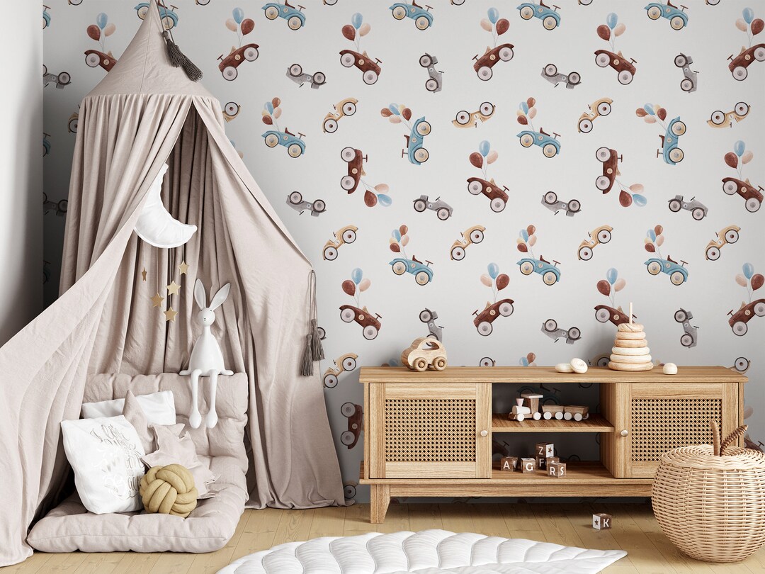 Watercolor Baby Wallpaper Wall Decor Self Adhesive peel and Etsy