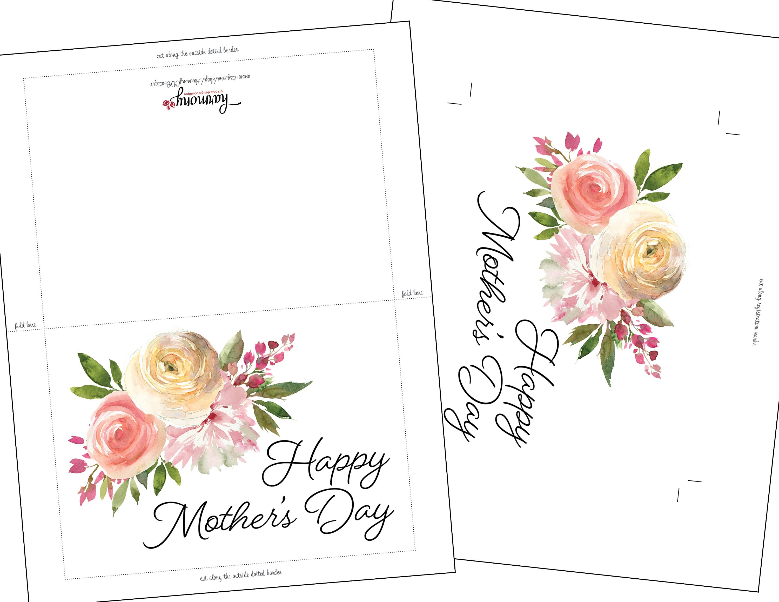 Printable Mother's Day Card Gift for Mom Card for Mom Etsy UK