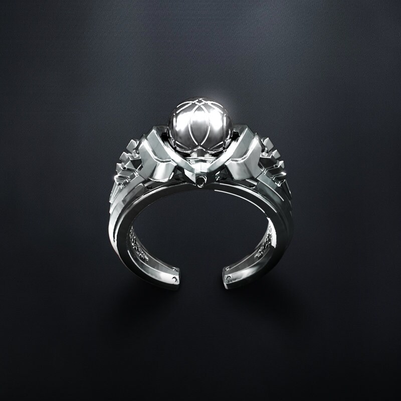 Destiny X RockLove Ghost Signet Ring – RockLove Jewelry