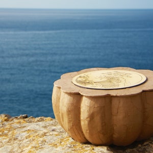 BLUE SOUL urn Biodegradable and customizable for burials in water - ocean burial, sea urn, ocean urn, paper urn, DIY urn