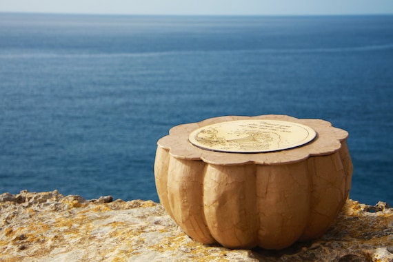 Urna BLUE SOUL Biodegradabile e personalizzabile per sepolture in acqua - ocean burial, sea urn, ocean urn, paper urn, DIY urn
