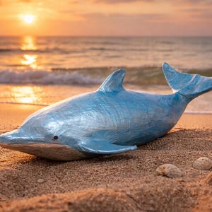 The Memory Dolphin – Biodegradable Dolphin Urn for Sea Burial