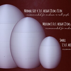 Formati diponibili urna Coco - Normal, Small e Extra Small